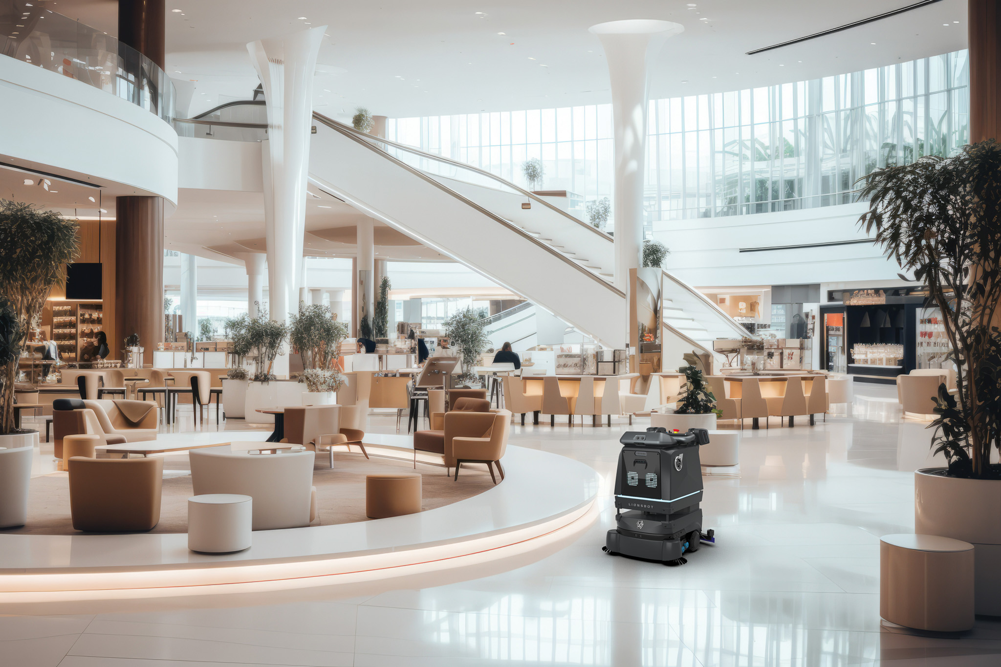 Foyer, Recepcja i Korytarze